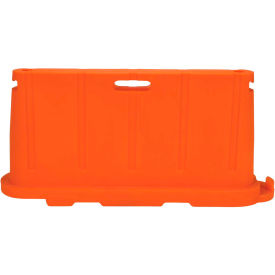 Stackable Safety Poly Barricade 76-1/2""L Orange