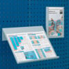Bott Toolboard Shelf For Perfo Panels - Angled Document Holder - 18""Wx14""D (Double Letter Size)