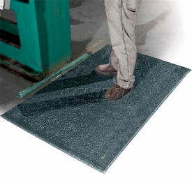 Apache Mills All Purpose Mat 1/2"" Thick 3' x 5' Black