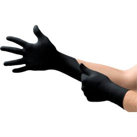 Ansell MICROFLEX® Onyx® N64 Nitrile Gloves Powder-Free Beaded Size S 100/Pack