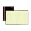 Rediform® Record Book Faint Ruled 8-3/8"" x 10-3/8"" Black Cover 300 Pages/Pad