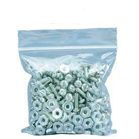 Global Industrial™ Reclosable Poly Bags 24""W x 24""L 2 Mil Clear 250/Pack