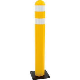 Eagle Poly Guide Post Delineator 42"" x 5.75"" Dia. Yellow