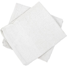 Hospeco® Counter Cloth/Bar Mop White Cotton 60 Towels/Case