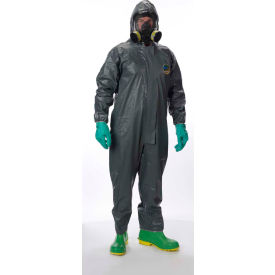 Lakeland Pyrolon® Plus 2 Disposable FR Coverall 2XL Hood Elastic Wrists/Ankles 25/Cas 7428B