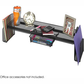 Safco® Onyx™ Mesh Off-Surface Shelf Black