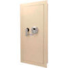 Barska Wall Safe With Biometric Lock AX12408 31-1/2"" x 3-13/16"" x 15-1/2"" Black