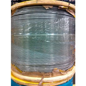 Southern Wire® 250' 3/32"" Diameter Vinyl Coated 1/8"" Diameter 7x7 Galvanized Aircraft Cable