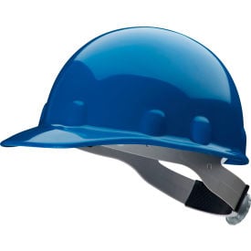 Honeywell Fibre-Metal® Cap Style Hard Hat Ratchet Suspension Royal Blue HDPE E2 Series