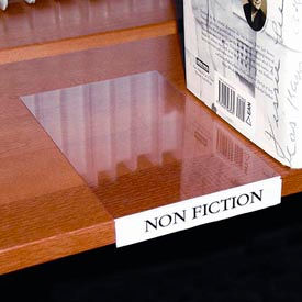 Label Holder Moveable Shelf Clear (10 pcs/pkg)