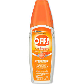 OFF® FamilyCare Insect Repellent 7 DEET 6 oz. Pump Spray Unscented 12 Bottles - 654458