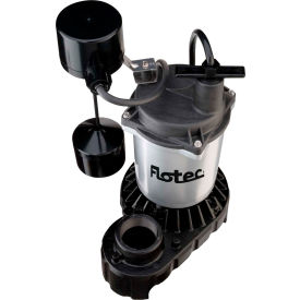Flotec Submersible Cast Iron and Zinc Sump Pump 1/3 HP