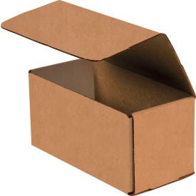 Global Industrial™ Corrugated Mailers 8""L x 4""W x 4""H Kraft