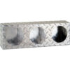 Triple Round Diamond Thread Aluminum Light Cabinet - LB6183ALDT