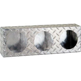 Triple Round Diamond Thread Aluminum Light Cabinet - LB6183ALDT