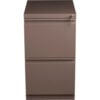 Hirsh Industries® 20"" Deep File/File Mobile Pedestal - Medium Tone