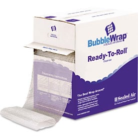 Sealed Air Bubble Wrap® Cushion Bubble Roll 12""W x 65'L x 1/2"" Bubble Clear 1 Roll