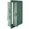 Fire-Rated & Insulated Metal Access Panel White 24""W x 48""H