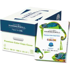Hammermill® Premium Color Copy Cover Paper Photo White 8-1/2"" x 11"" 1500 Sheets/Carton