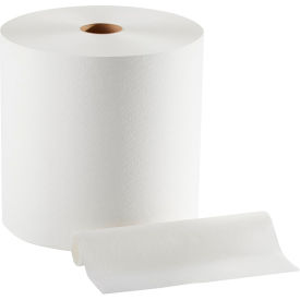 Pacific Blue Select™ Recycled Paper Towel Roll  White 6 Rolls Per Case