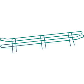 Nexel® Poly-Green® Wire Ledge 30""W x 4""H