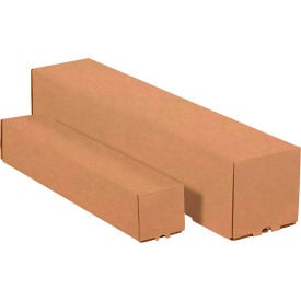 Global Industrial™ Square Mailing Tubes 5""W x 5""D x 48""L Kraft