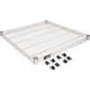 Nexel® S2424C Chrome Wire Shelf 24""W x 24""D