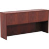 Alera® Hutch with Doors - 64-3/4""W x 15""D x 35-1/2""H - Medium Cherry - Valencia Series