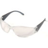ERB® Boas® Frameless Safety Glasses Anti-Scratch Clear Lens Gray Temples