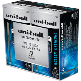 uni-ball® Roller Ball Stick Pen Black Ink 0.5 mm Micro 72/PK
