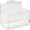 Acrylic Single Hosiery Bin - Clear