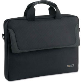 SOLO® Pro Slim Brief 16"" 15 1/4 x 2 x 11 1/2 Black