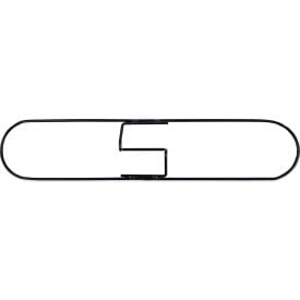 Boardwalk® Clip-On Dust Mop Frame 24 x 5 Zinc Plated