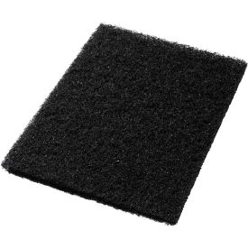 Global Industrial™ 14"" x 20"" Stripping Pad Black 5 Per Case