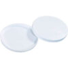 Plastic End Caps 6"" Dia. White 100/Pack