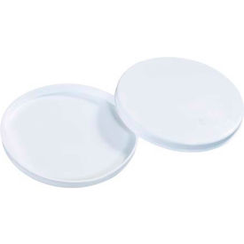 Plastic End Caps 6"" Dia. White 100/Pack