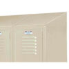 Lyon Three-Wide Slope Top Kit PP5831 For Lyon Lockers - 12""Wx15""D - Putty