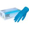 Exam Rated Nitrile Disposable Gloves 4 MIL Blue Large 100/Box