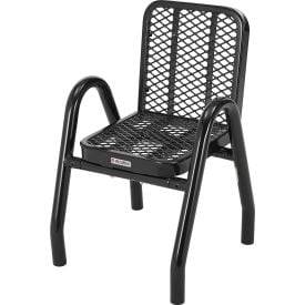 Global Industrial™ Outdoor Dining Chair Expanded Metal Black