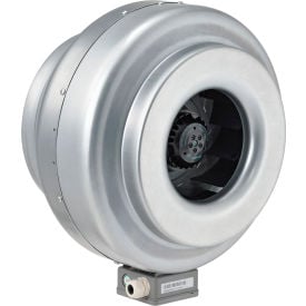 Global Industrial™ 12"" Galvanized Steel Inline Duct Fan with Energy Star Rating