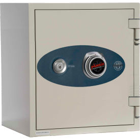 Phoenix Safe Olympian Key & Combination Dual Control Fire Resistant Safe 0.87 cu ft Off-White
