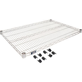 Nexel® S2436C Chrome Wire Shelf 36""W x 24""D