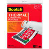 Scotch® Letter Size Thermal Laminating Pouches 3 mil 11 1/2 x 9 20/Pack