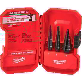 Milwaukee® 48-89-9221 Step Drill Bit Set