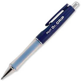 Pilot® Dr. Grip Ballpoint Retractable Pen Medium Blue Barrel/Ink