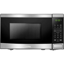 Danby® Countertop Microwave 700 Watts 0.7 Cu.Ft. Capacity Black & Silver