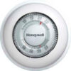 Honeywell The Round® Mercury Free Thermostat T87K1007 With Manual Changeover Rwy