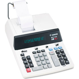 Canon® 12-Digit Calculator MP21DX 2 Color Printing Sales Tax Key 9-1/8"" X 12"" X 3"" White