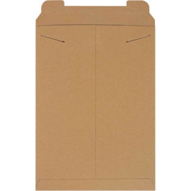 Stayflats® Tab Lock Mailers 13""W x 18""L Kraft 100/Pack