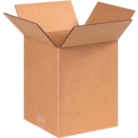 Global Industrial™ Cardboard Corrugated Boxes 8""L x 8""W x 10""H Kraft